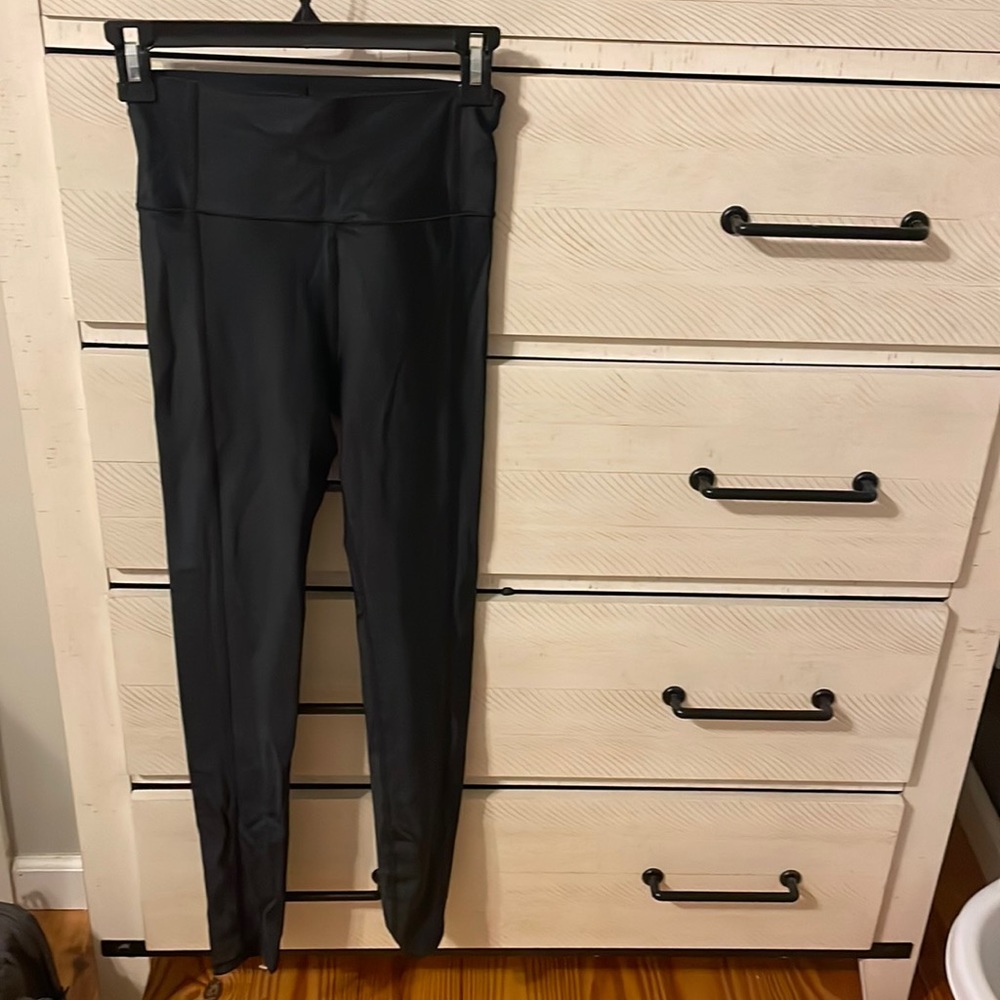 Sweaty Betty High Shine High Waisted Black Sz XS
